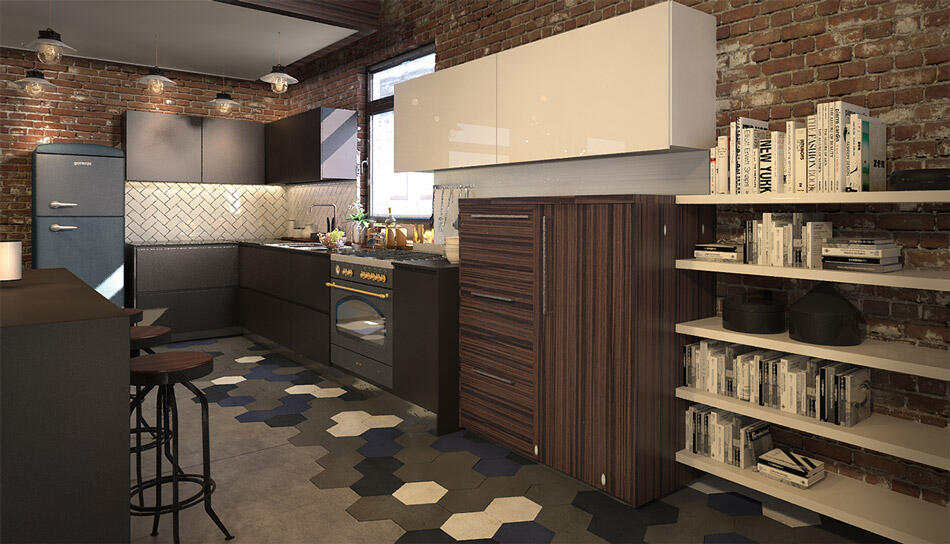 Project: Private Apartment - Interior Design &amp; Rendering - Location: New York, NY